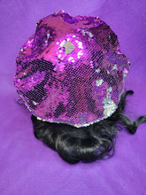 Load image into Gallery viewer, Purple Sequin Beret
